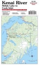 Kenai River Road & Recreation Map