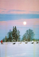 0516  Redington Moonrise (Mushing Alaska Line)
