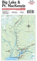 Big Lake Road & Recreation Map