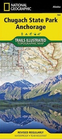 Chugach State Park, Anchorage Trail Map #764