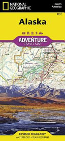 Alaska: Adventure Travel Map #3117