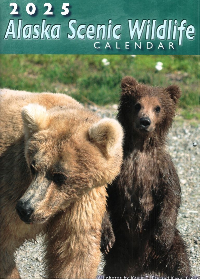 2025 Alaska Scenic Wildlife Calendar Todd Communications Catalogue