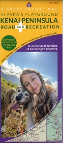 Alaska's Kenai Peninsula Rec. Map & Guide 7/E